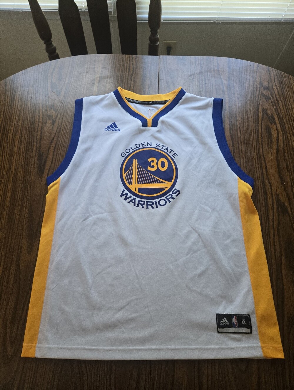 Golden State Warriors Steph Curry Youth Jersey.  Adidas XL